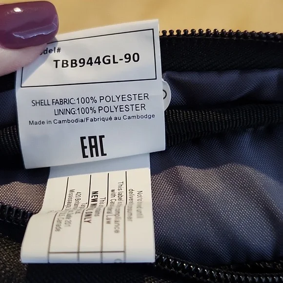 Tarsus 17" Classic Backpack with Padded Laptop Compartment NWT - Picture 9 of 12